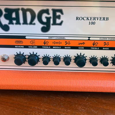 Orange Rockerverb 100 2-Channel 100-Watt Guitar Amp Head Mark 1 2004 - 2009 Orange image 3