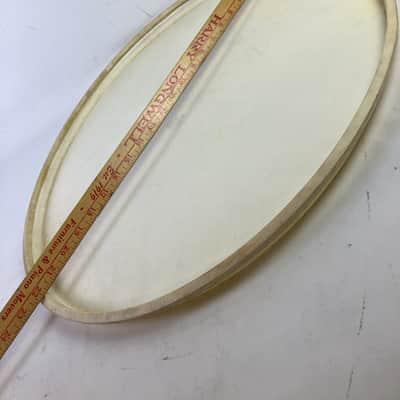 Leedy & Ludwig 22" Crown Calf Skin Batter/Resonant Bass Drum Head Vintage50s USA image 4