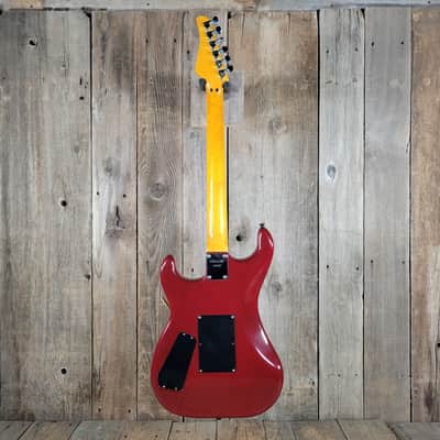 Kramer Pacer with Floyd Rose Trem - Burgundy 1980s image 4