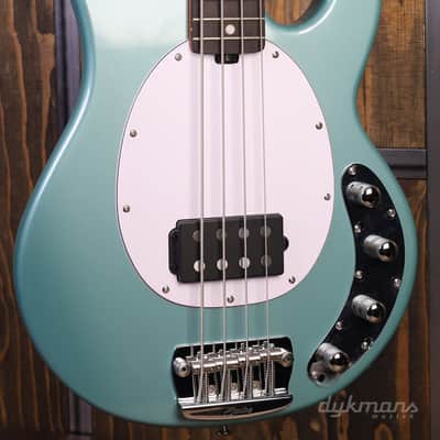 Sterling By Music Man Stingray Ray34 Dorado Green image 9