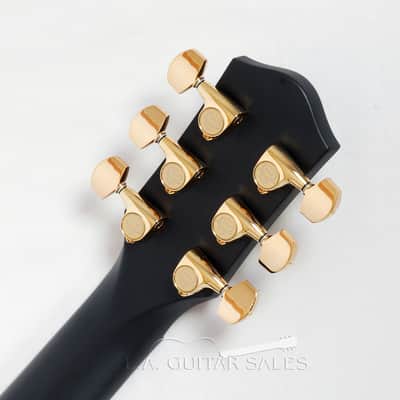 McPherson  Carbon Fiber Touring Camo Gold Travel Guitar W/ Electronics @ LA Guitar Sales image 9