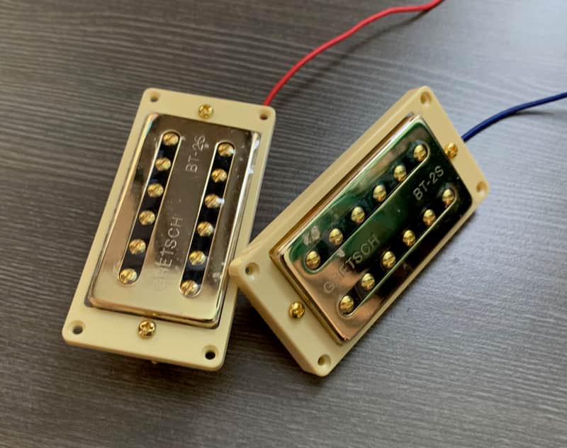 Gretsch Pair Broad'Tron BT-2S Humbucker Pickups Broadtron 2021 Gold Bild 1
