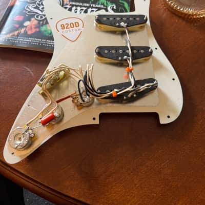920D Made in USA Custom loaded Pickguard Texas Vintage for Stratocaster style guitars image 2