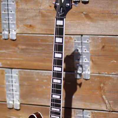 Hagstrom Super Viking - Transparent Brown York Signature image 6