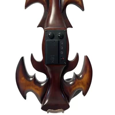 SONG Electric Violin 4/4 size 2025- Brown Oil New Violin,Hand Made,Good sound, Free case bow cable image 7