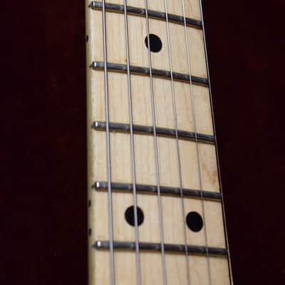 Fender Stratocaster Hardtail 1975 - See through blonde. Light Ash 3,6 kg image 10