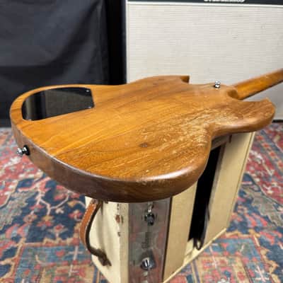 *Video* 1979 Gibson "The SG" w/T-Tops Solid Body Walnut Made in USA image 14