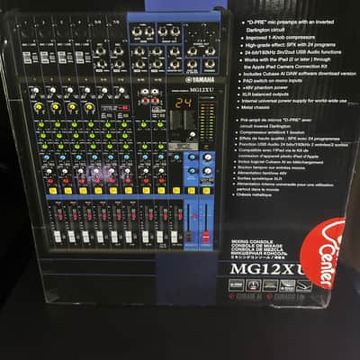 Yamaha MG12XU 12-Channel Analog Mixer 2016 - Present - Black image 6
