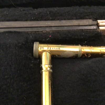 King 606 Student Model Tenor Trombone 1980's - 1990's - Clear-Lacquered Brass image 2