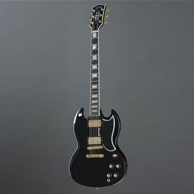 Gibson SG Custom 2-Pickup Ebony - Custom Electric Guitar image 10