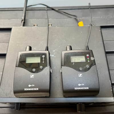 Sennheiser EW IEM G4-TWIN Wireless In-Ear Monitoring System (A1-Band: 470-516 MHz) 2010s - Black image 2
