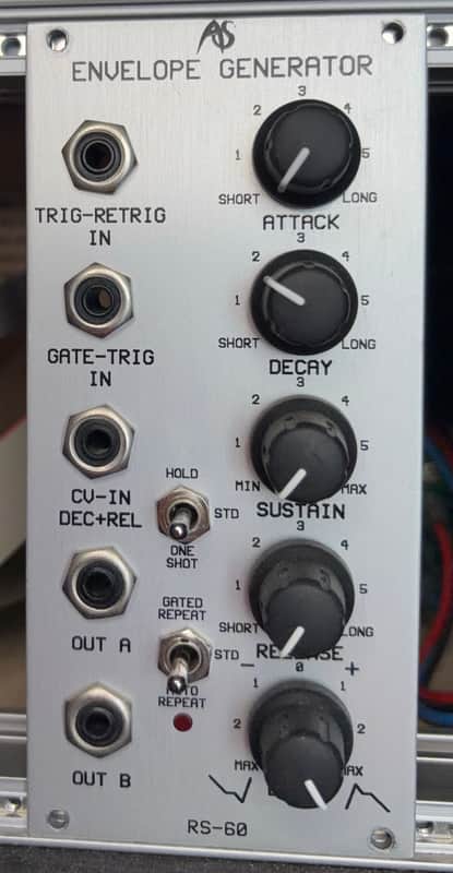 Analogue Systems RS-60 envelope generator mid-90s - Silver image 1