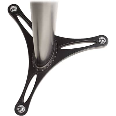 Ultimate Support MS90/45B Monitor Stands (Pair) 2010s - Black image 2