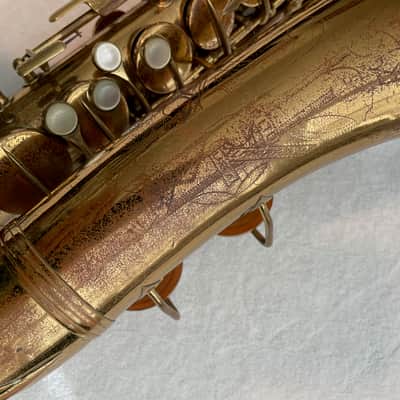 Vintage 1934 Conn "Naked Lady" Alto Saxaphone with rolled tone holes. image 3