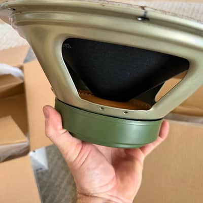 Celestion G12M Greenback 12" 25-Watt 8ohm Guitar Amp Speaker 2020s - White image 3