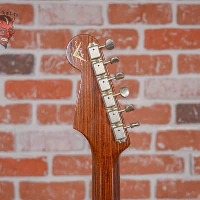 Fender Custom Shop Limited Edition NAMM D-MAG Stratocaster 3-Color Sunburst Relic 2017 w/OHSC image 10