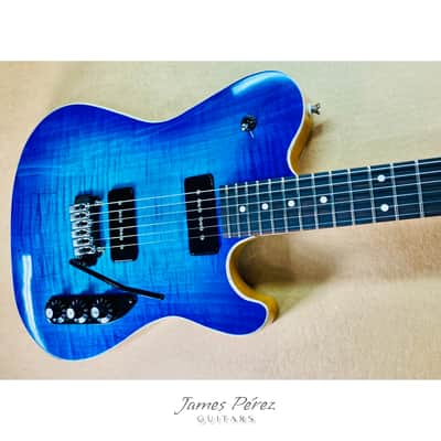 NEW! - Handmade in the U.S.A. by Me @ James Perez Guitars - 2026 - Blue Flame image 2