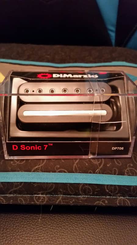 DiMarzio DP706BK D Sonic 7 Humbucker image 1