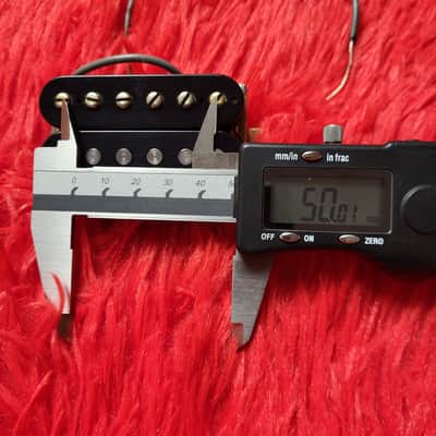 1980's - 1990's Fernandes Burny VH-3 Humbucker - Black With Gold Pole Screws - 8.30K Ohm - Ceramic Magnet - Made in Japan MIJ image 17