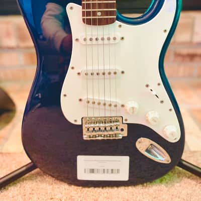 Fender Squire Affinity 2002 - Baltic Blue with Gig Bag image 3