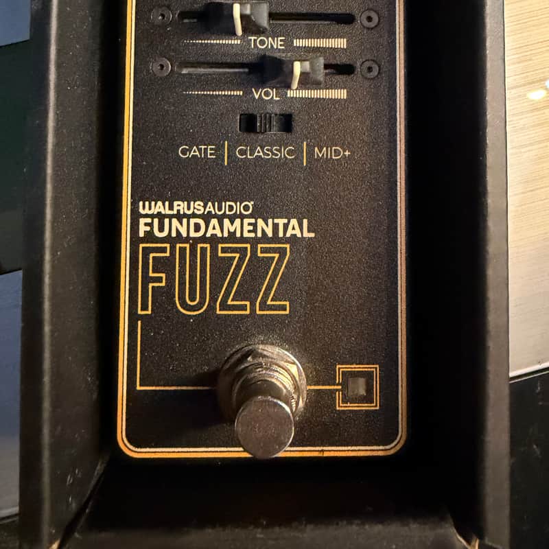 2023 – Present Walrus Audio Fundamental Fuzz Black / Orange