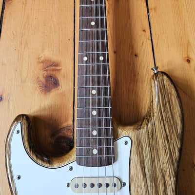 Warmoth Premium stratocaster left handed with Radioshop ID63GT pickups image 4