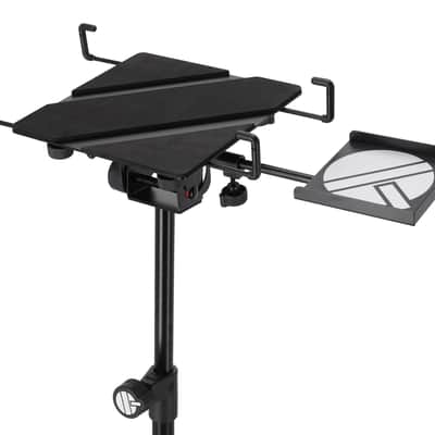 QuikLok LPH-004 Adjustable Laptop Tripod Stand w/Tilt+Pullout Mouse Tray image 4