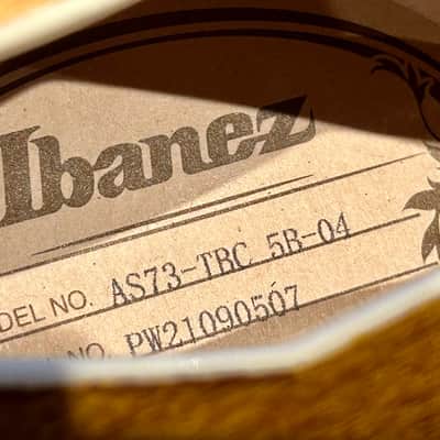 Ibanez AS73 TBC 2021 - Tobacco Brown image 8