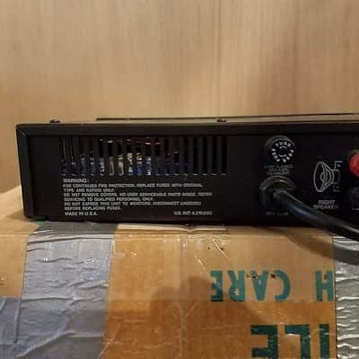 Carver Power Amp Used with box image 19