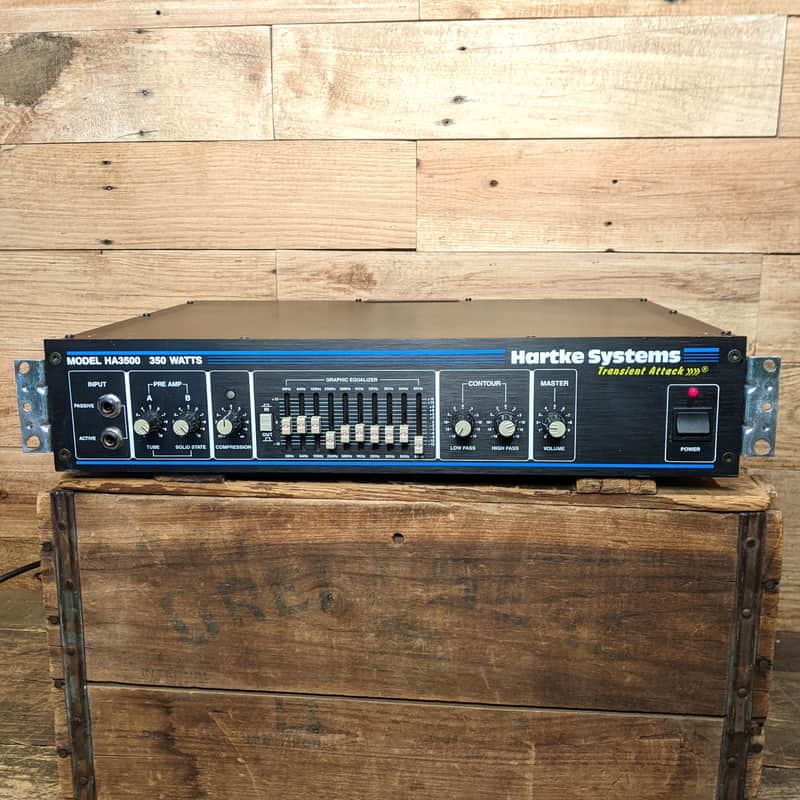 【極美品】Hartke Systems HA3500 350W Hartke HA 3500 Head | USA