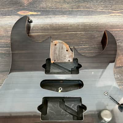 2004 Ibanez Prestige RG2770FM Body Mahogany Black Onyx Made in Japan Excellent+ image 5
