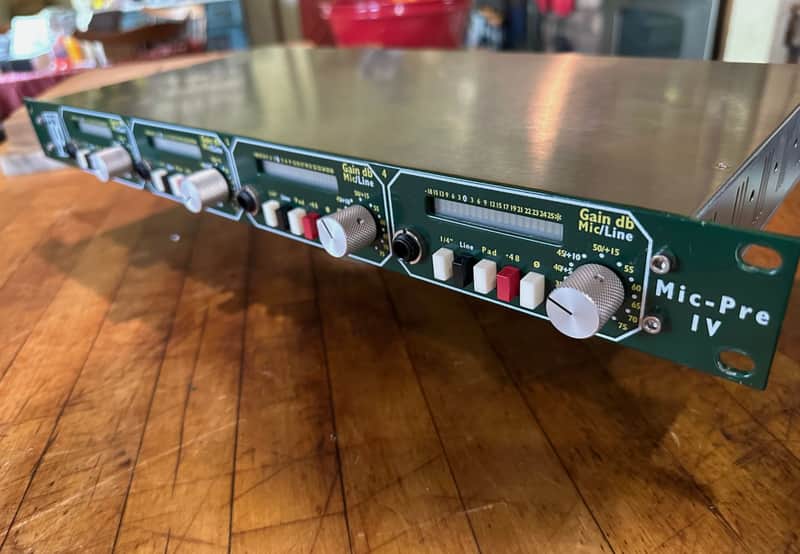 Daking Mic Pre IV 4-Channel Microphone Preamp and DI - Excellent!! image 1
