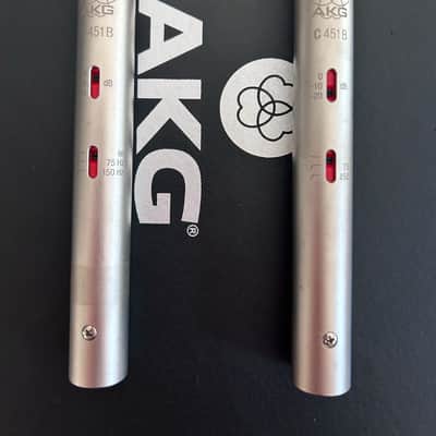 AKG C 451 B Matched Stereo Pair set image 4