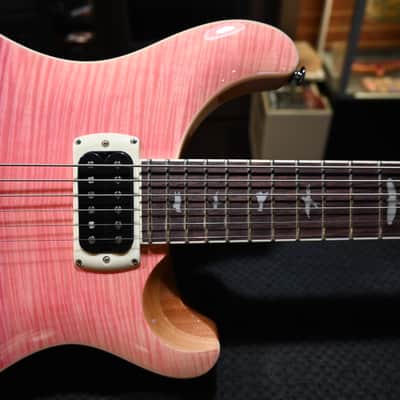 PRS SE Ed Sheeran Hollowbody I Piezo Baritone - Pink Ombre #3328 image 5