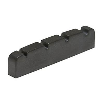 Graph Tech Black TUSQ XL Slotted Nut for 4-String Gibson Bass, PT-1200-00 image 10