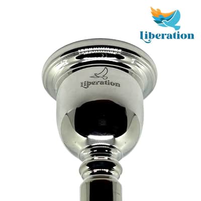 Liberation Mr. P 4.4 Signature Tuba Mouthpiece-Standard / Gold image 3