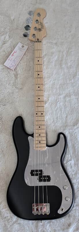Mint Fender Limited Edition 50th Anniversary Steve Harris Precision Bass, Satin Black image 1