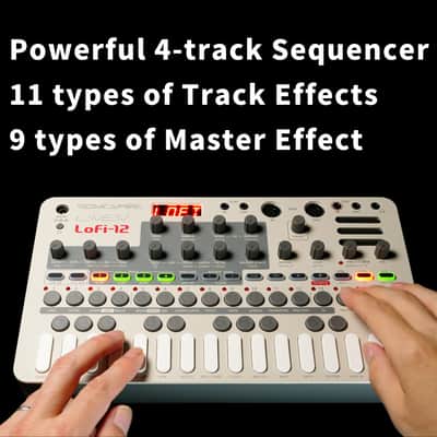 Sonicware LIVEN Lofi-12 | Lo-fi Groovebox Sampler (Incl. PSU) image 5
