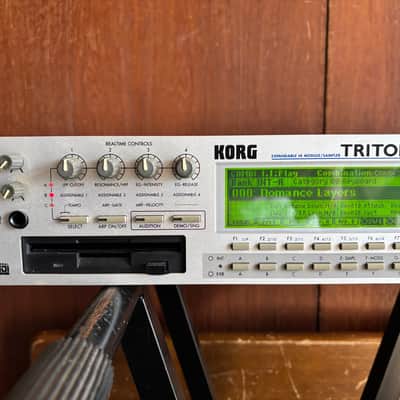 Korg Triton Rack Synthesizer/Sampler Workstation Ver 1.5.1 w/ power supply image 3