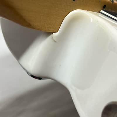 Fender Deluxe Nashville Telecaster Tele Electric Guitar - White Blonde image 21