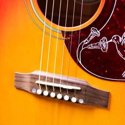 Gibson Hummingbird Special Acoustic/Electric Guitar - Satin Vintage Cherry Sunburst with Gig Bag image 12