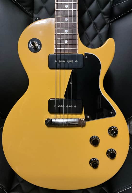 Gibson Les Paul Junior 2014 - TV Yellow Les Paul Junior w/Lollar 5% Underwound P90s and Music City tailpiece image 1