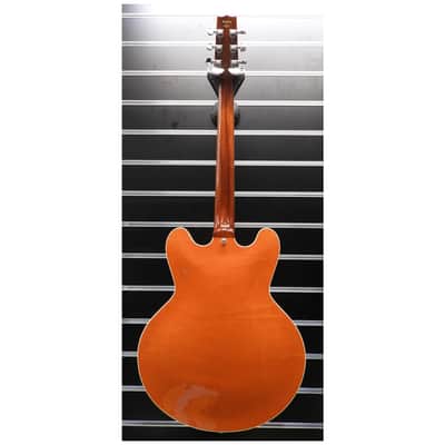 Heritage Standard H-535 Semi-Hollow Electric Guitar Custom Orange Trans image 4