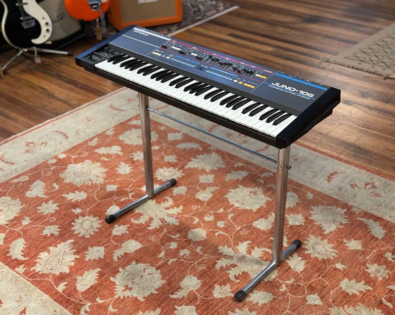 【希少レア】ローランド　JUNO-6、-60、-106純正スタンド　KS-2 Vintage Roland KS-2 Juno Keyboard Stand | Reverb
