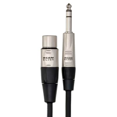 HOSA HXS-010 10' Pro Balanced Interconnect, REAN XLR3F To 1/4 In TRS image 3