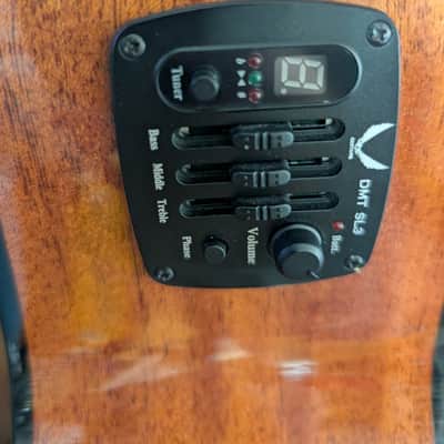 Dean AXS Exotic Cutaway Acoustic Electric Caidie Guitar image 7