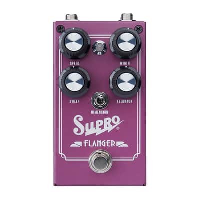 Supro 1309 Flanger Effects Pedal Purple image 1