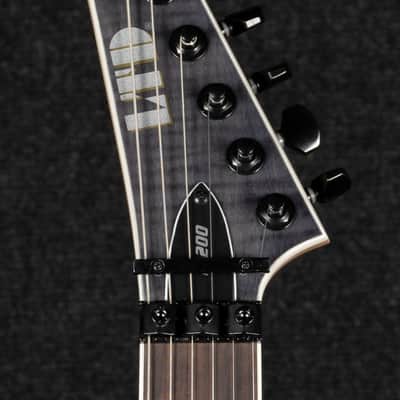 ESP/LTD M200 Flame Maple - See Thru Black-No Gig Bag image 10