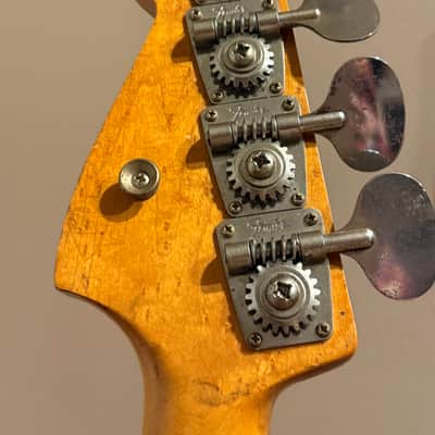 Fender Mustang Bass 1966 Olympic White image 3