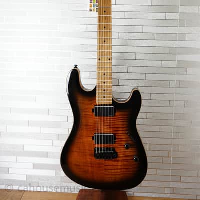 Sterling Sabre with Roasted Maple Fretboard - Cobra Burst image 10